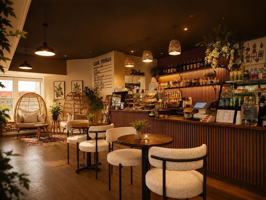 Cafe interior
